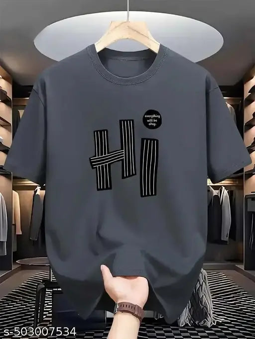 Men Printed Round neck Tshirt|Men Graphic print Tshirt