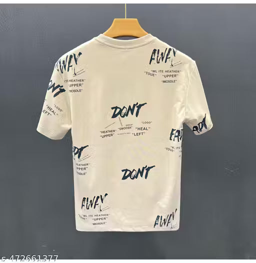 Mens Staylish Casual Lycra T-Shirt